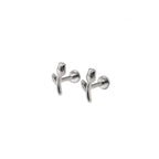 Tulip Internally Threaded Stainless Steel Ear Studs