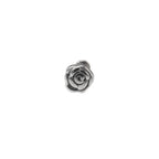 Rose Internally Threaded Stainless Steel Ear Studs
