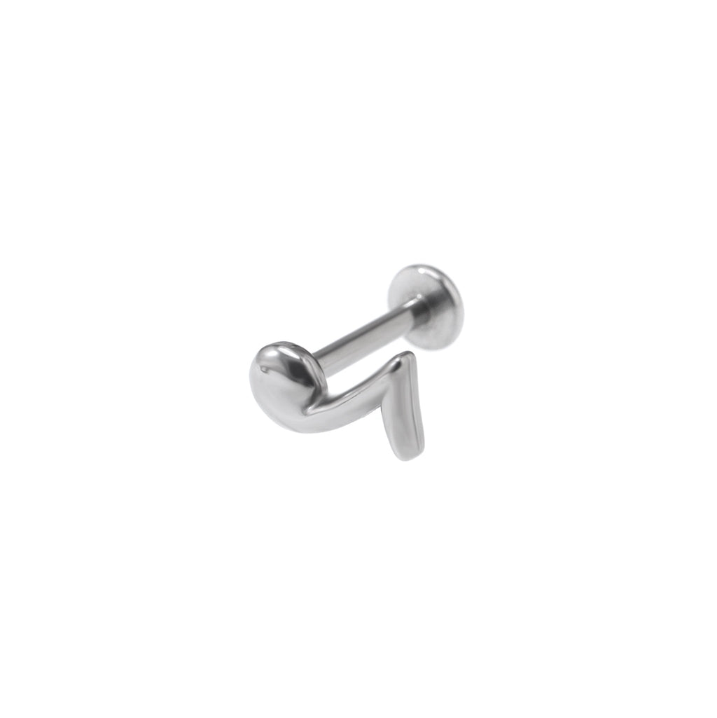 Music Note Series Internally Threaded Stainless Steel Ear Studs