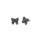 Full CZ Bow Ear Stud