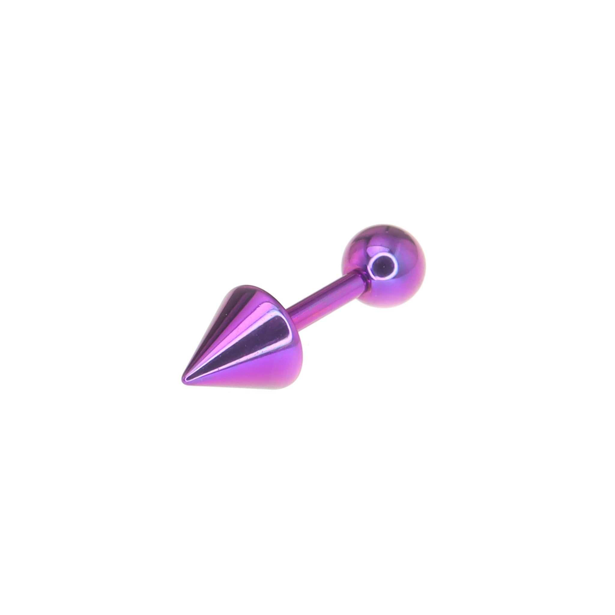 Spike Internally Threaded Titanium Cartilage Stud