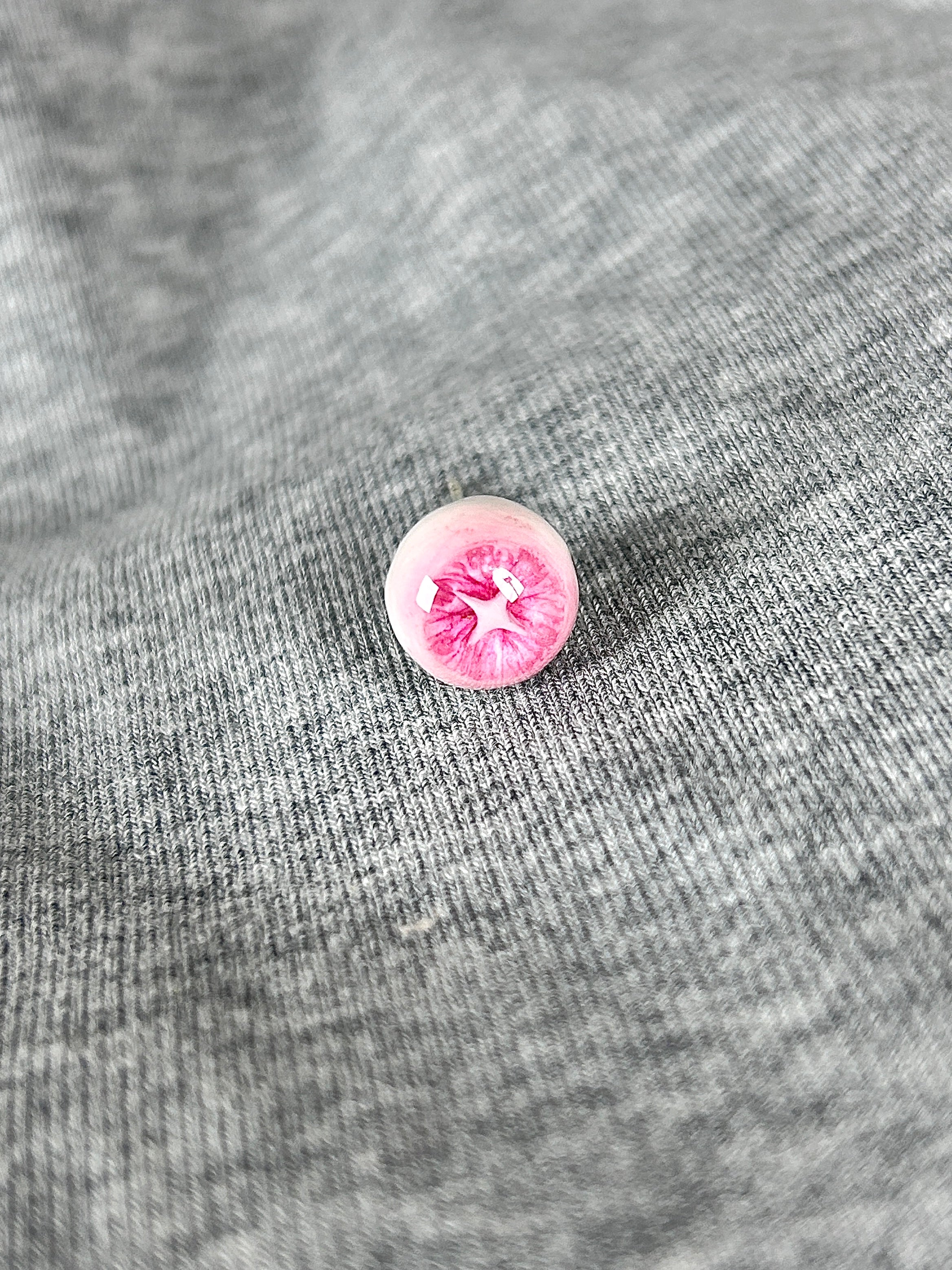 Cthulhu Eye - Heart&Crux | Ear/Lip/Tongue Studs - Cthulhu Eye - Heart&Crux | Ear/Lip/Tongue Studs - Crux (1PCS) / Flat-Back（Default） / 4mm by CRUXJEWELRY