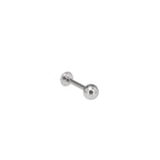 18G Basic Internally Threaded Titanium Labret Stud