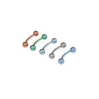 High-Polish Internally Threaded Titanium Rook Jewelry