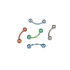 High-Polish Internally Threaded Titanium Rook Jewelry