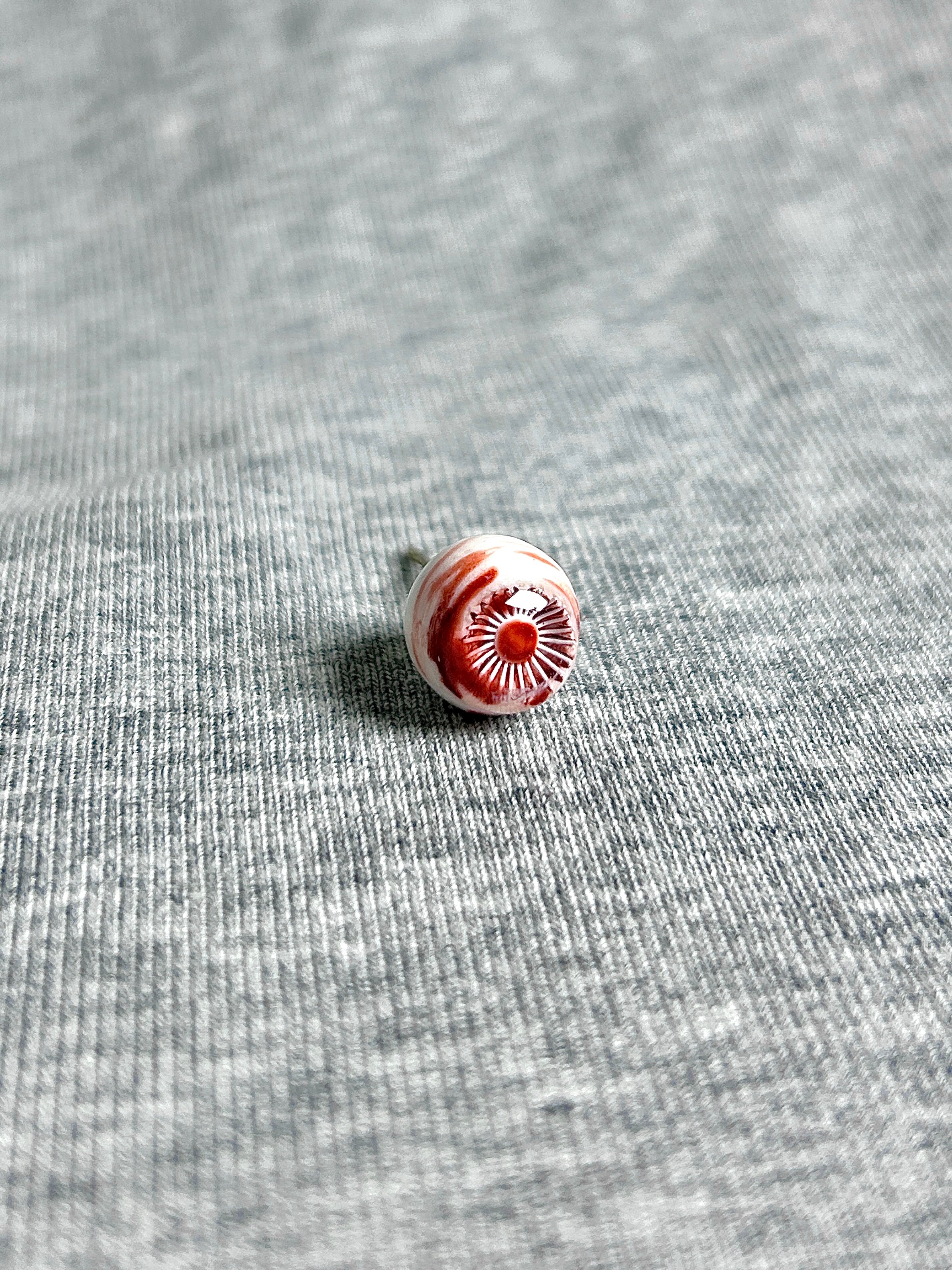 Cthulhu Eye - Mystic Glyph Series | Ear/Lip/Tongue Studs - Cthulhu Eye - Mystic Glyph Series | Ear/Lip/Tongue Studs - Harmony / Flat-Back（Default） / 4mm by CRUXJEWELRY