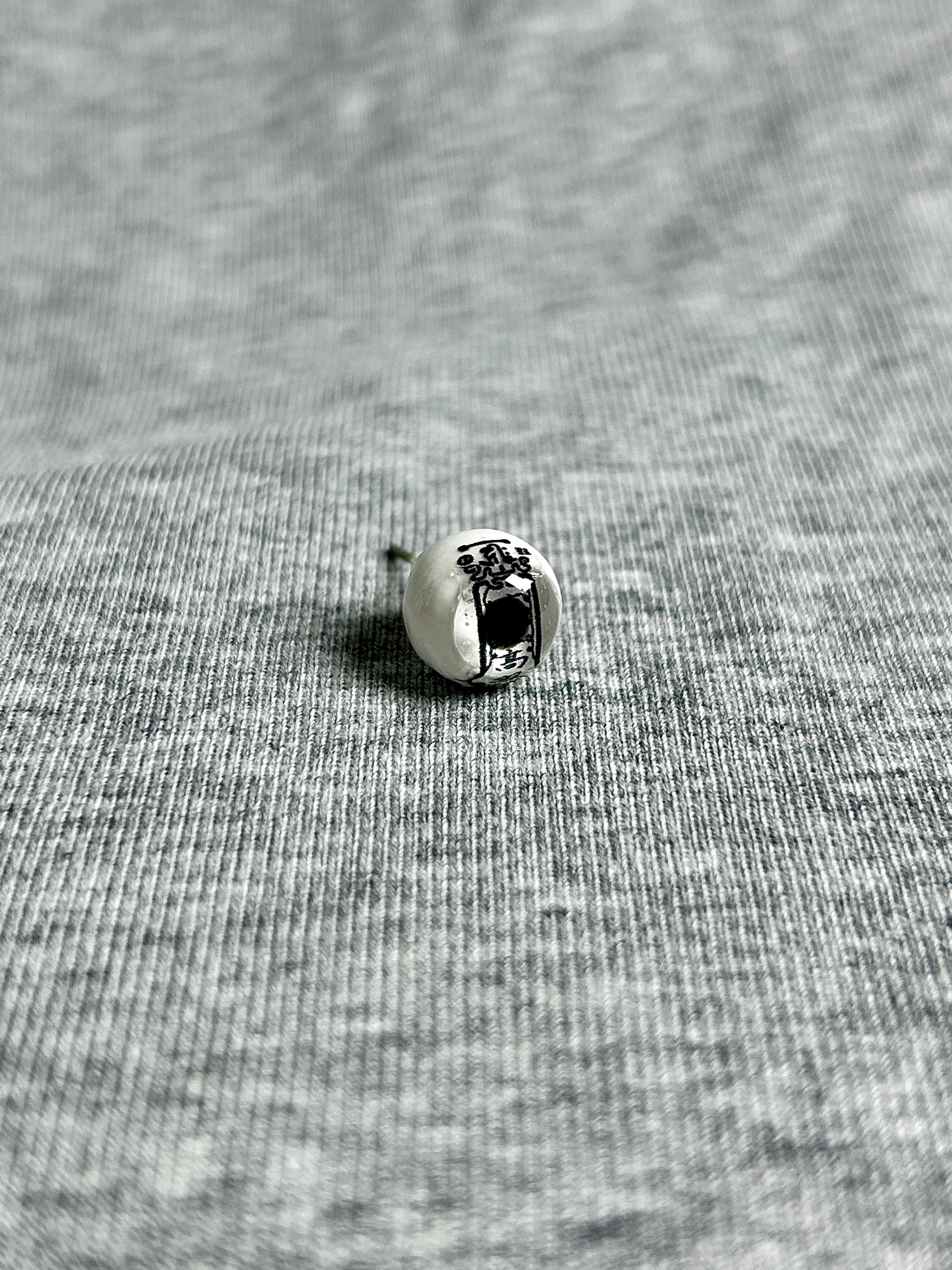 Cthulhu Eye - Mystic Glyph Series | Ear/Lip/Tongue Studs - Cthulhu Eye - Mystic Glyph Series | Ear/Lip/Tongue Studs - Clarity / Flat-Back（Default） / 4mm by CRUXJEWELRY