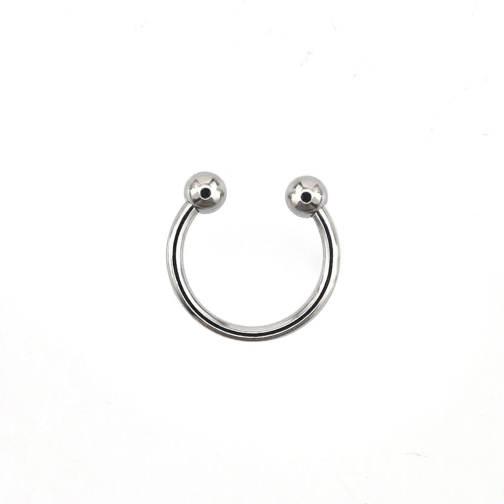 Classic S925 Sterling Silver Horseshoe Rings