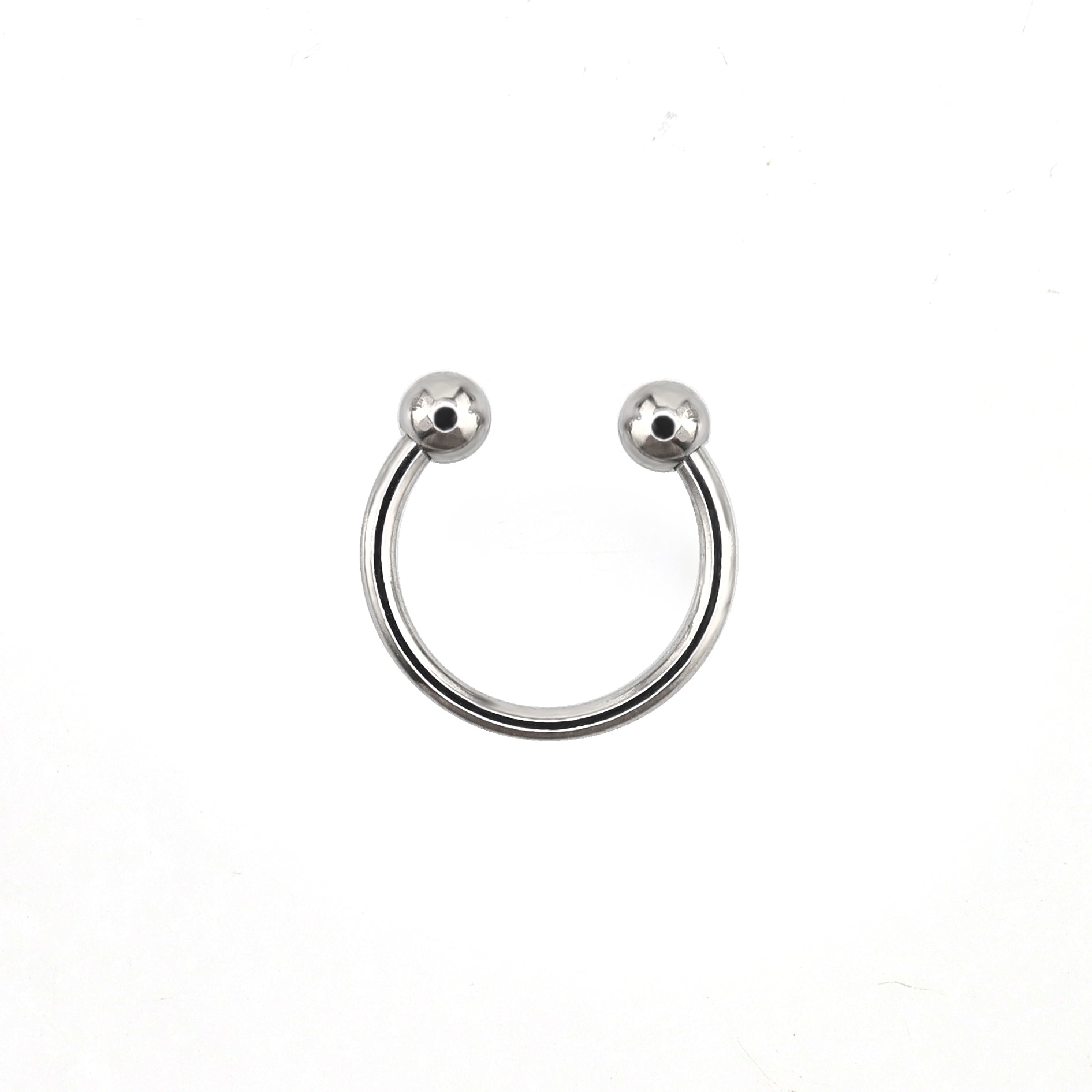 Classic S925 Sterling Silver Horseshoe Rings