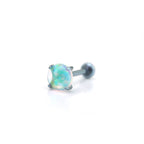 Opal Titanium Threadless Push Pin