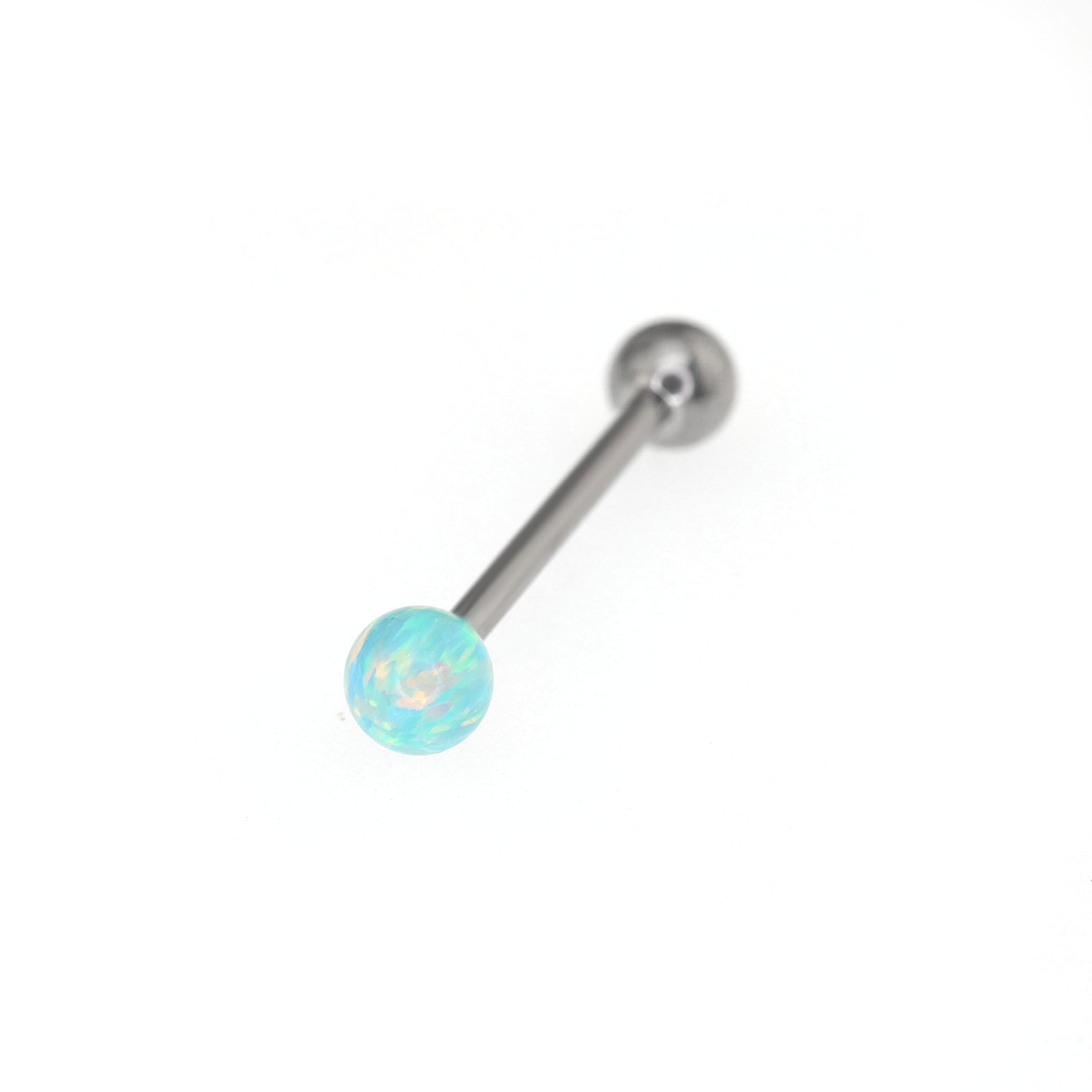 Opal Ball Internally Threaded Titanium barbell studs