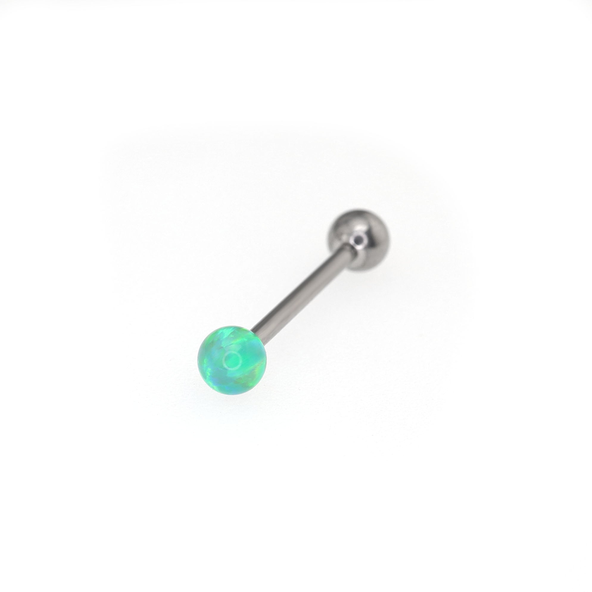 Opal Ball Internally Threaded Titanium barbell studs