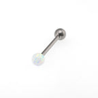Opal Ball Internally Threaded Titanium barbell studs