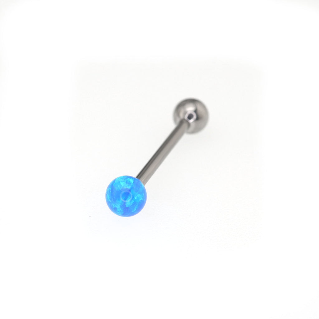 Opal Ball Internally Threaded Titanium barbell studs