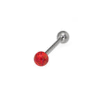 Opal Ball Internally Threaded Titanium barbell studs