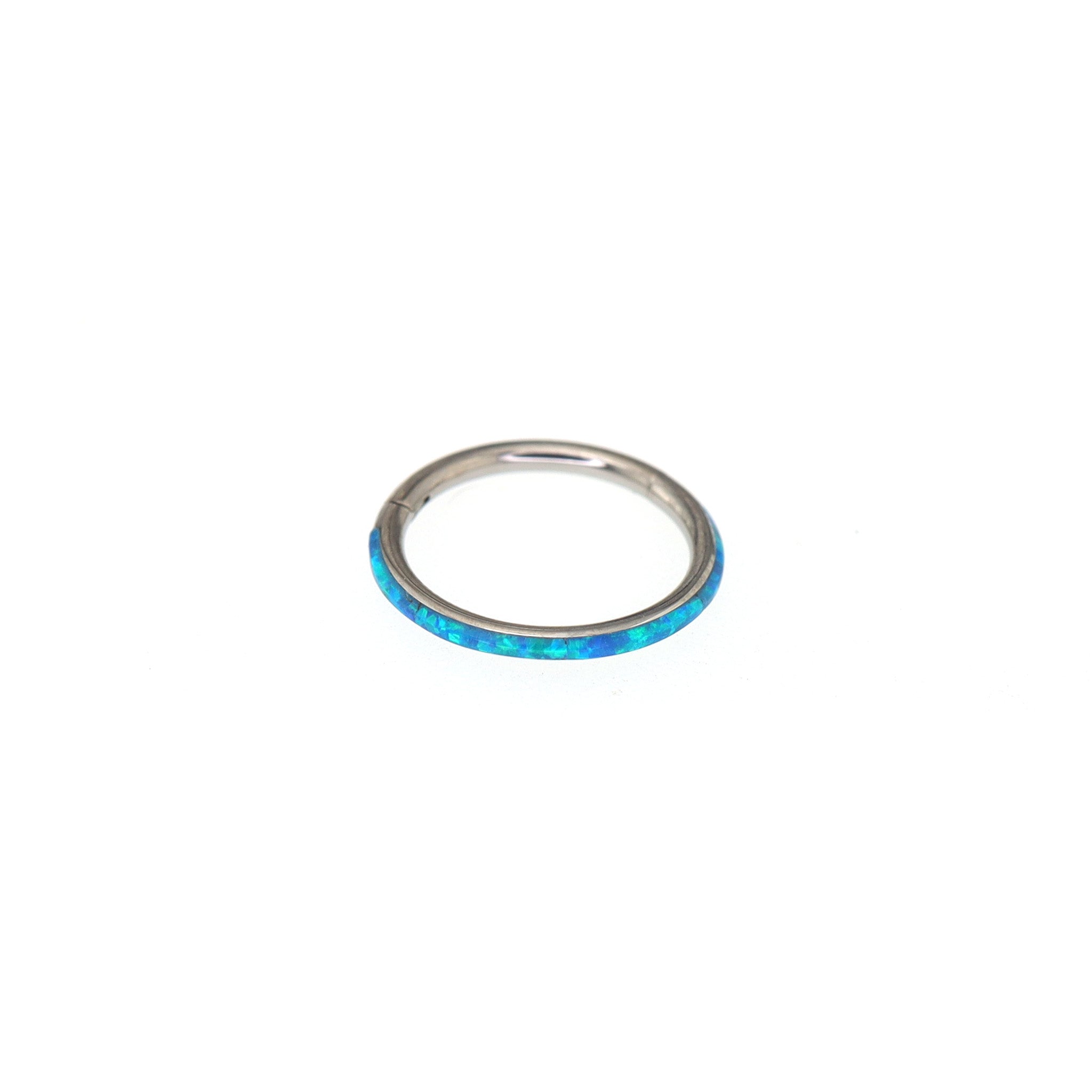 Titanium Opal Segment Ring