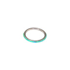 Titanium Opal Segment Ring