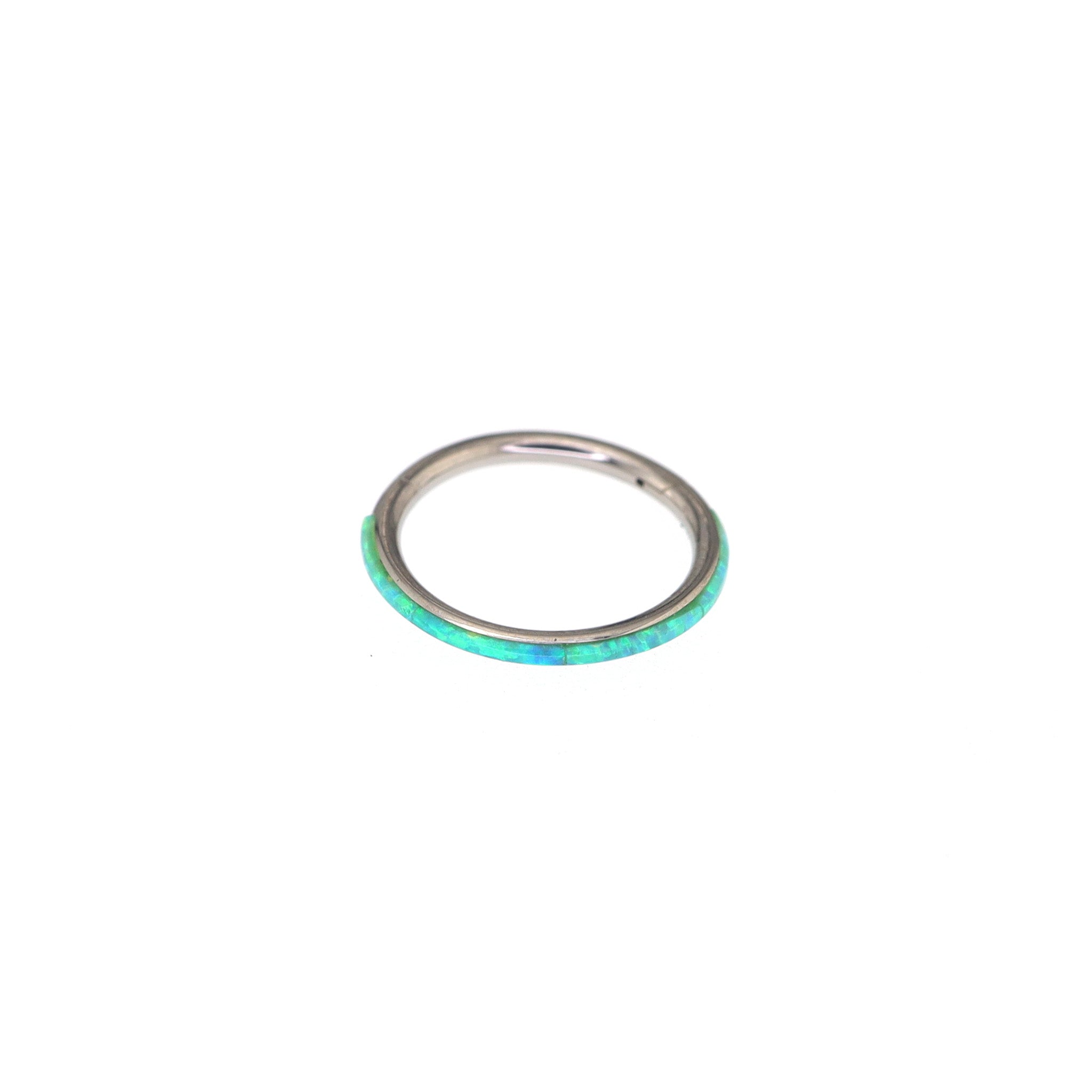 Titanium Opal Segment Ring