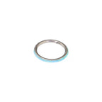 Titanium Opal Segment Ring