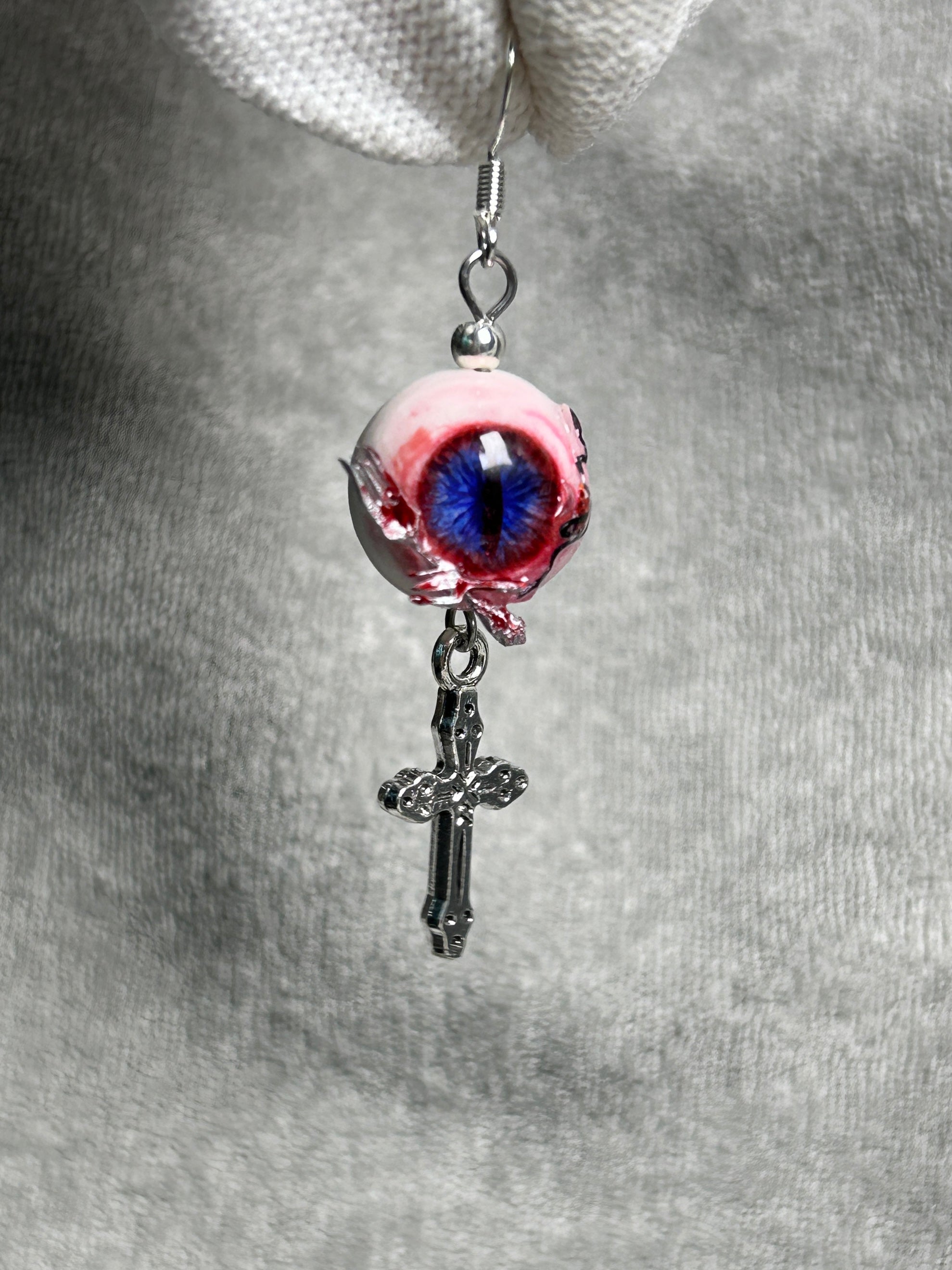 Cthulhu Eye - Devourer’s Bite: Eat-Me Earrings - Cthulhu Eye - Devourer’s Bite: Eat-Me Earrings - Devourer by CRUXJEWELRY