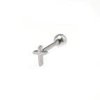 Cross Stainless steel Tongue Stud