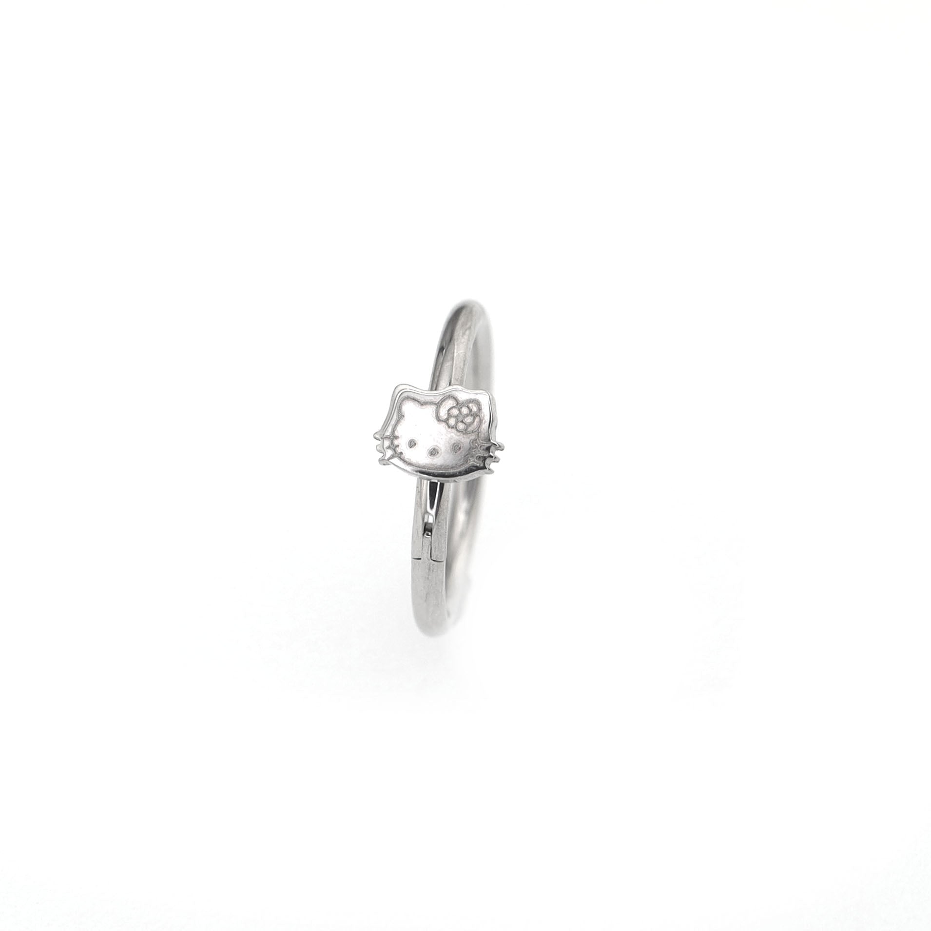 Hello Kitty Stainless Steel Segment Hoop