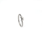 Moon Stainless Steel Segment Hoop