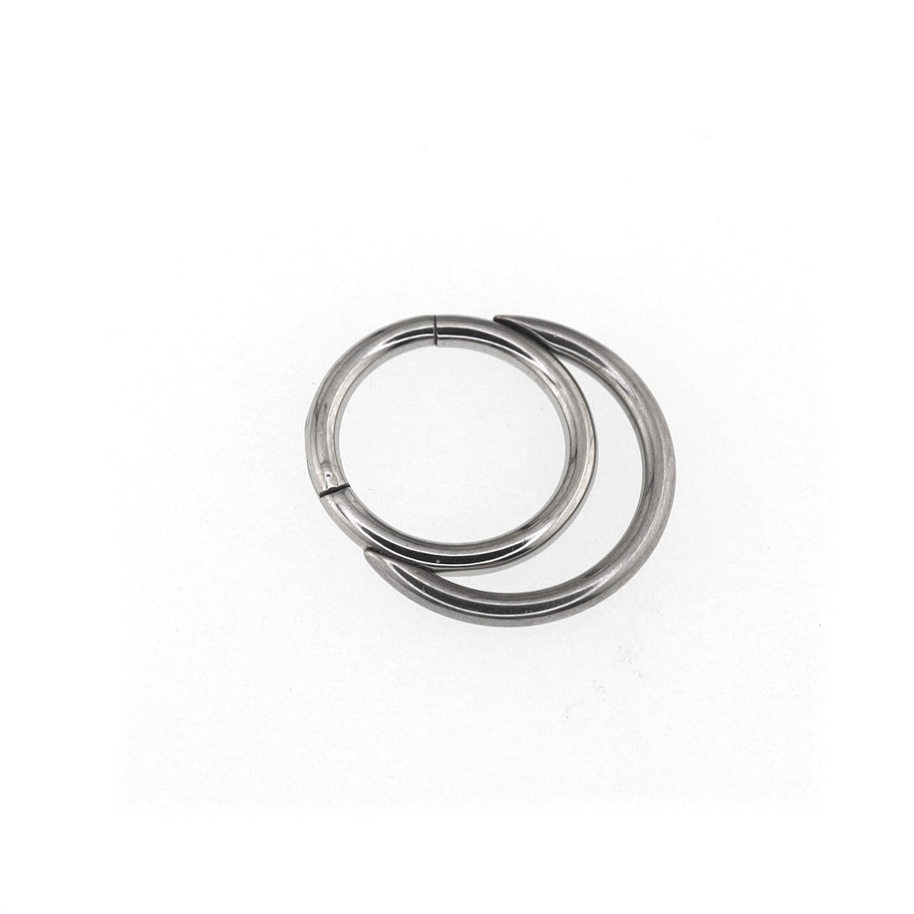 16G Moon stainless steel Segment Hoop