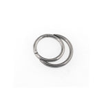 16G Moon stainless steel Segment Hoop