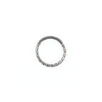 16G Twisted Rope Stainless Steel Segment Hoop