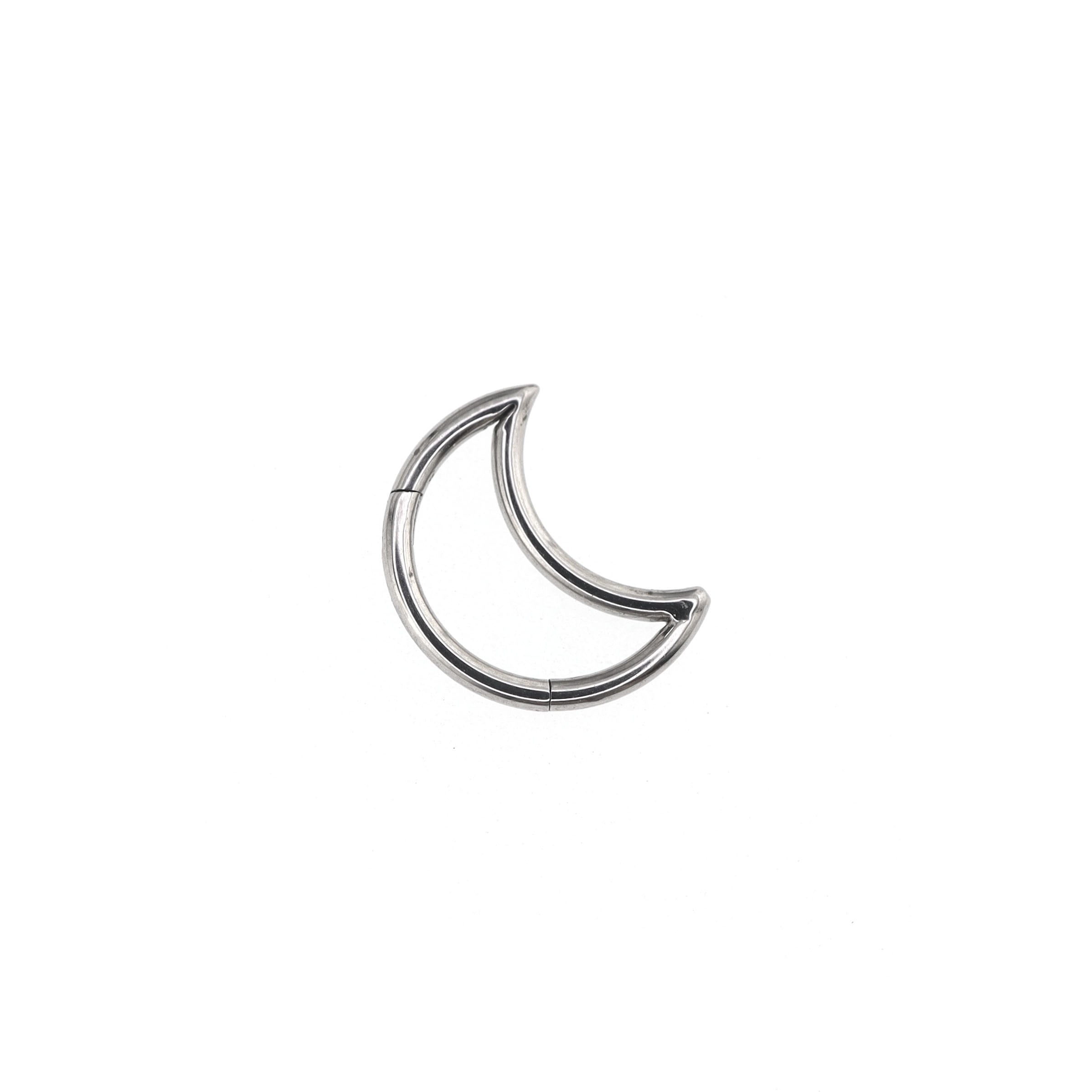 Moon stainless steel Segment Hoop