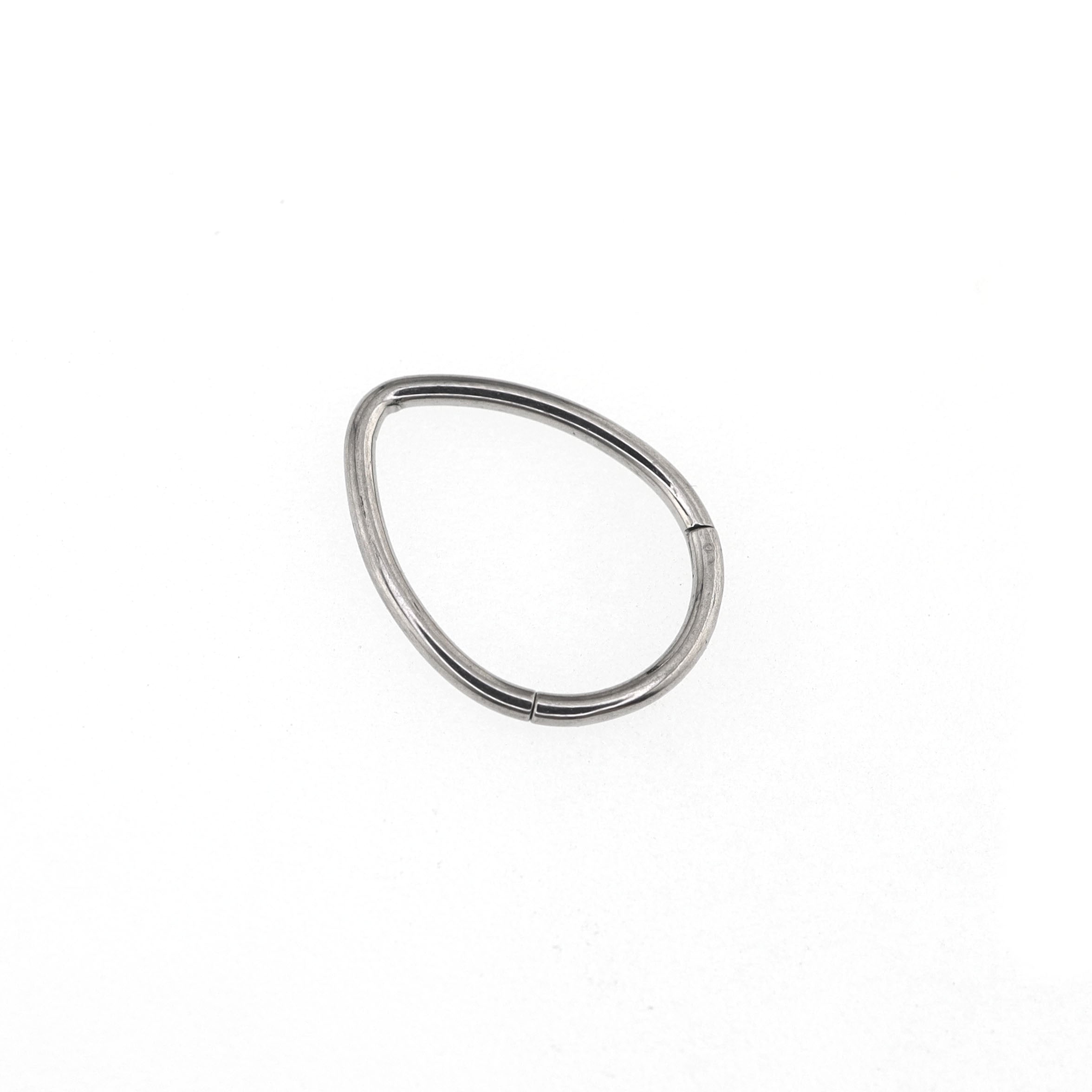 Teardrop stainless steel Segment Hoop