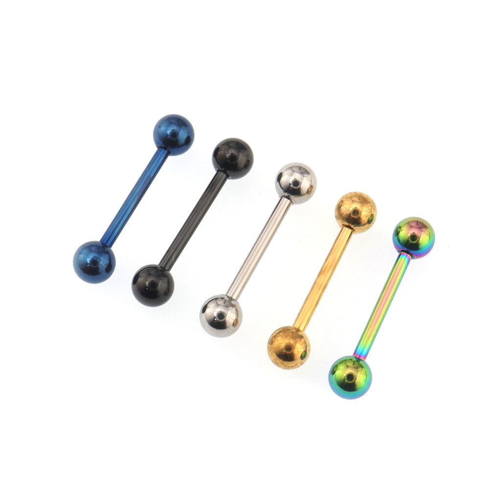 5/10PCS Classic Stainless Steel Barbel Set