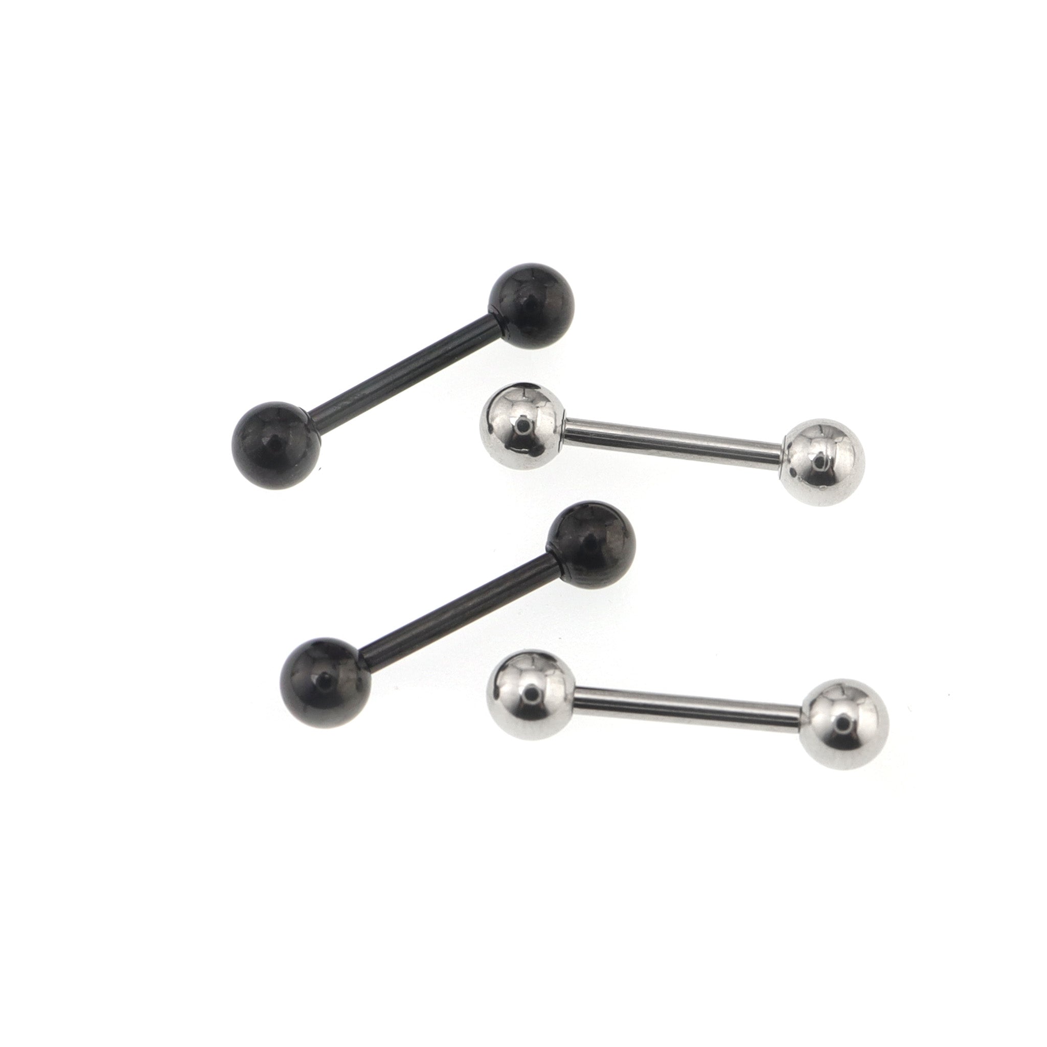 4PCS Stainless Steel Basic Barbell Set