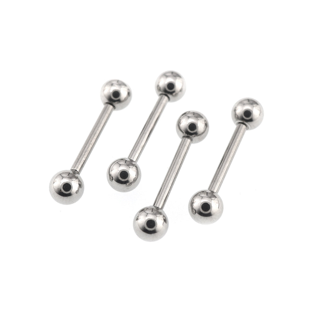 4PCS Stainless Steel Basic Barbell Set