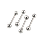 4PCS Stainless Steel Basic Barbell Set