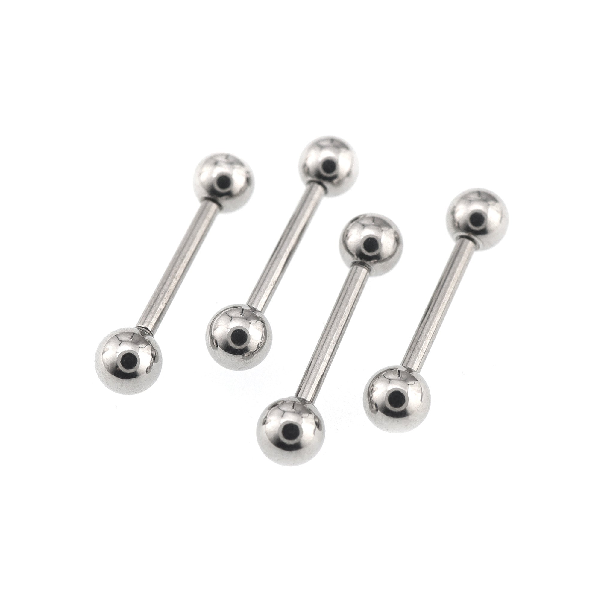 4PCS Stainless Steel Basic Barbell Set