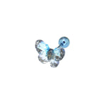 Translucent Gradient Butterfly Titanium Ear Studs