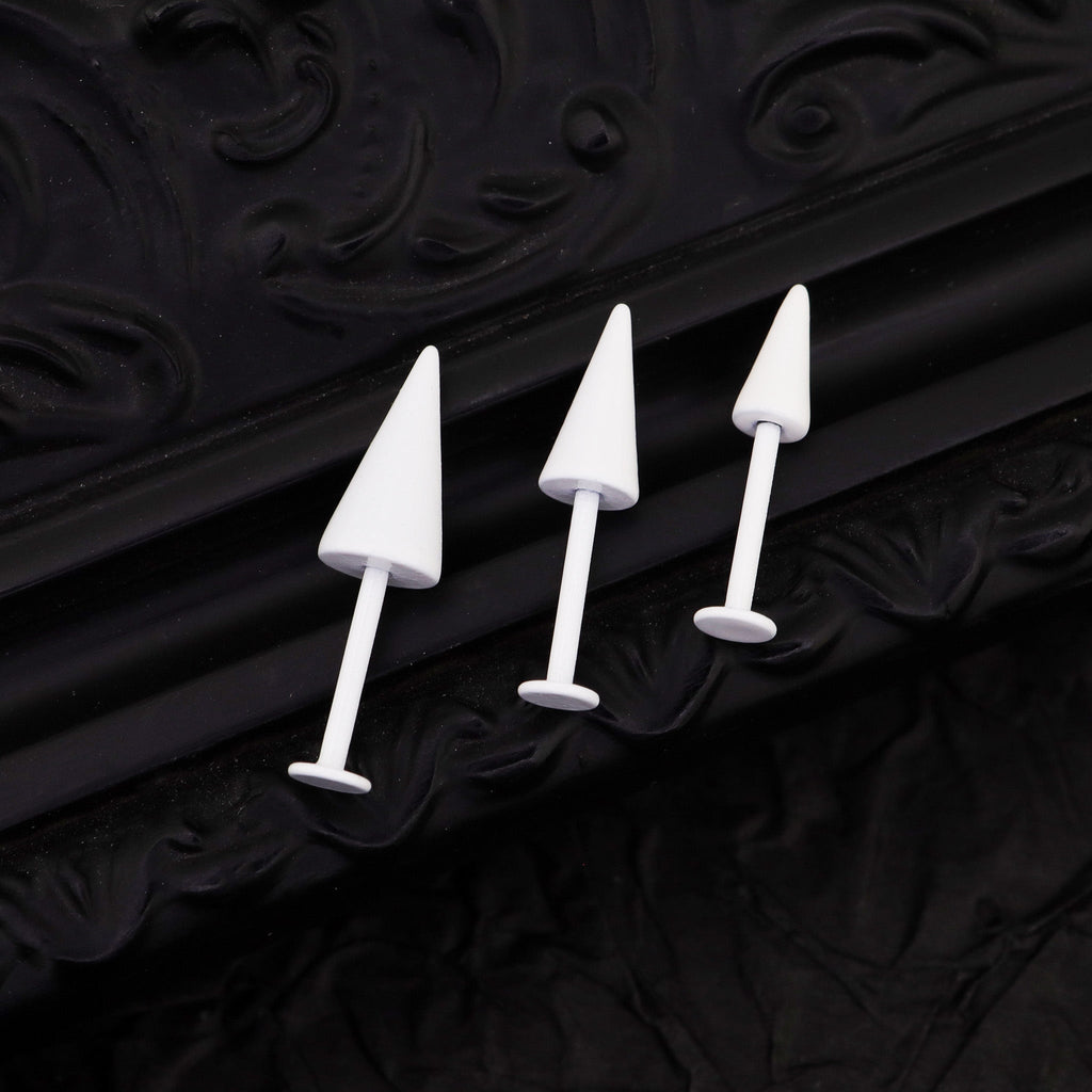 Enamel Externally Threaded stainless steel Ear Studs