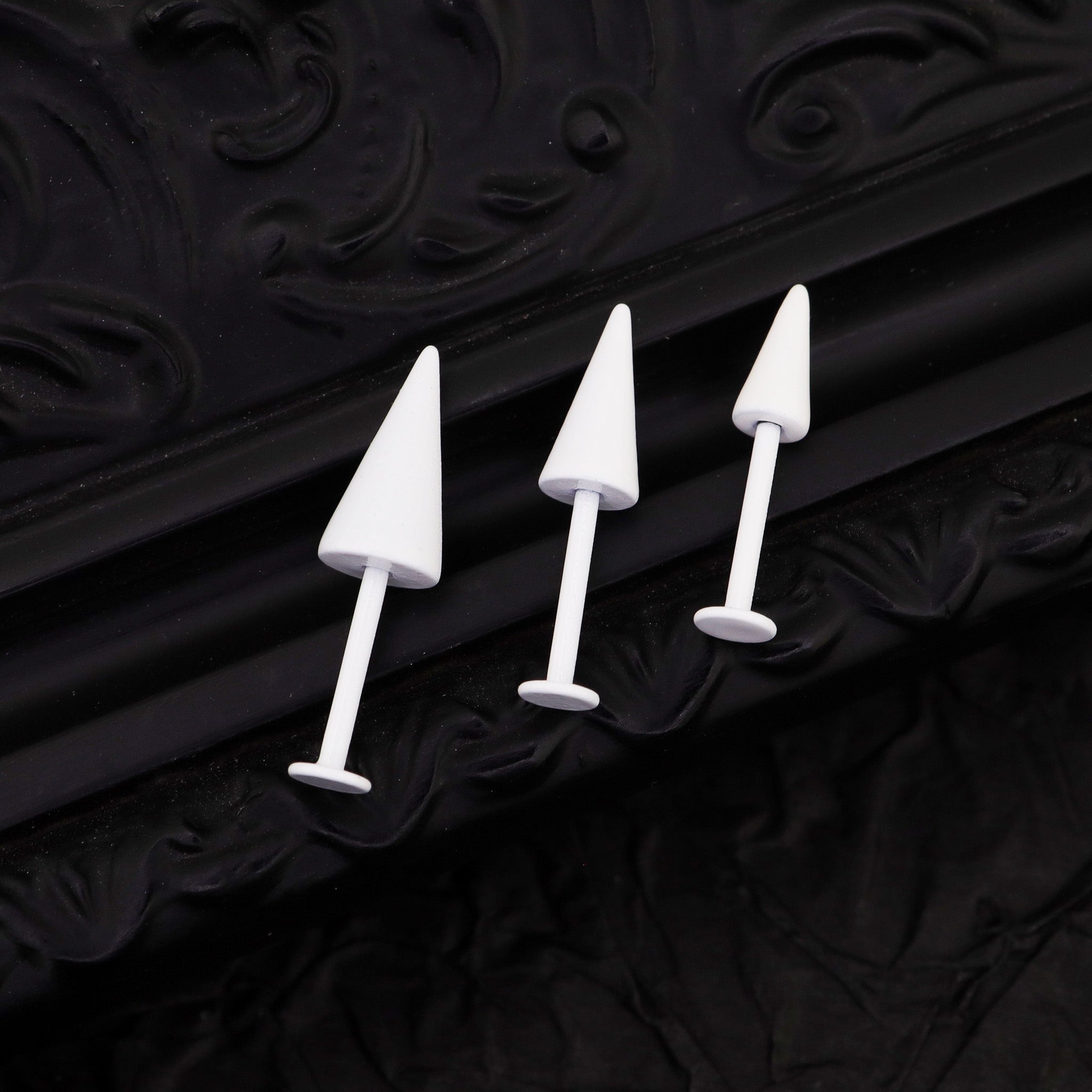 Enamel Externally Threaded stainless steel Ear Studs