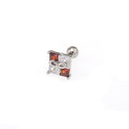 CZ Gift Box stainless steel Ear Studs