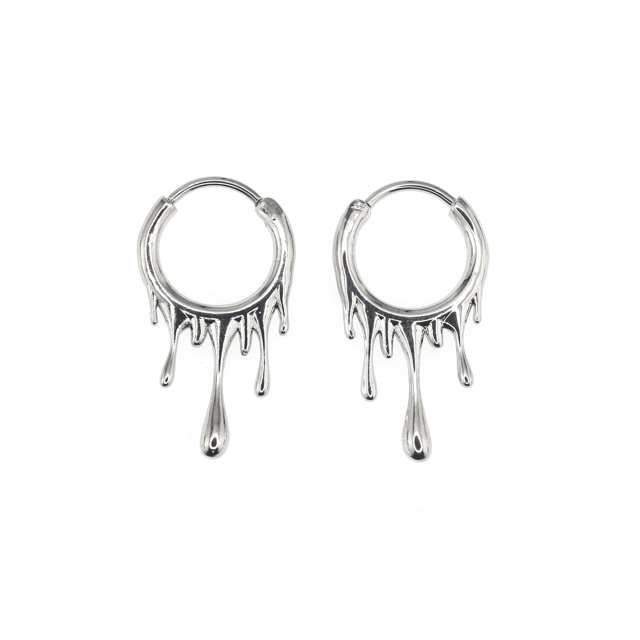 Lava Flow Gradient stainless steel Earrings