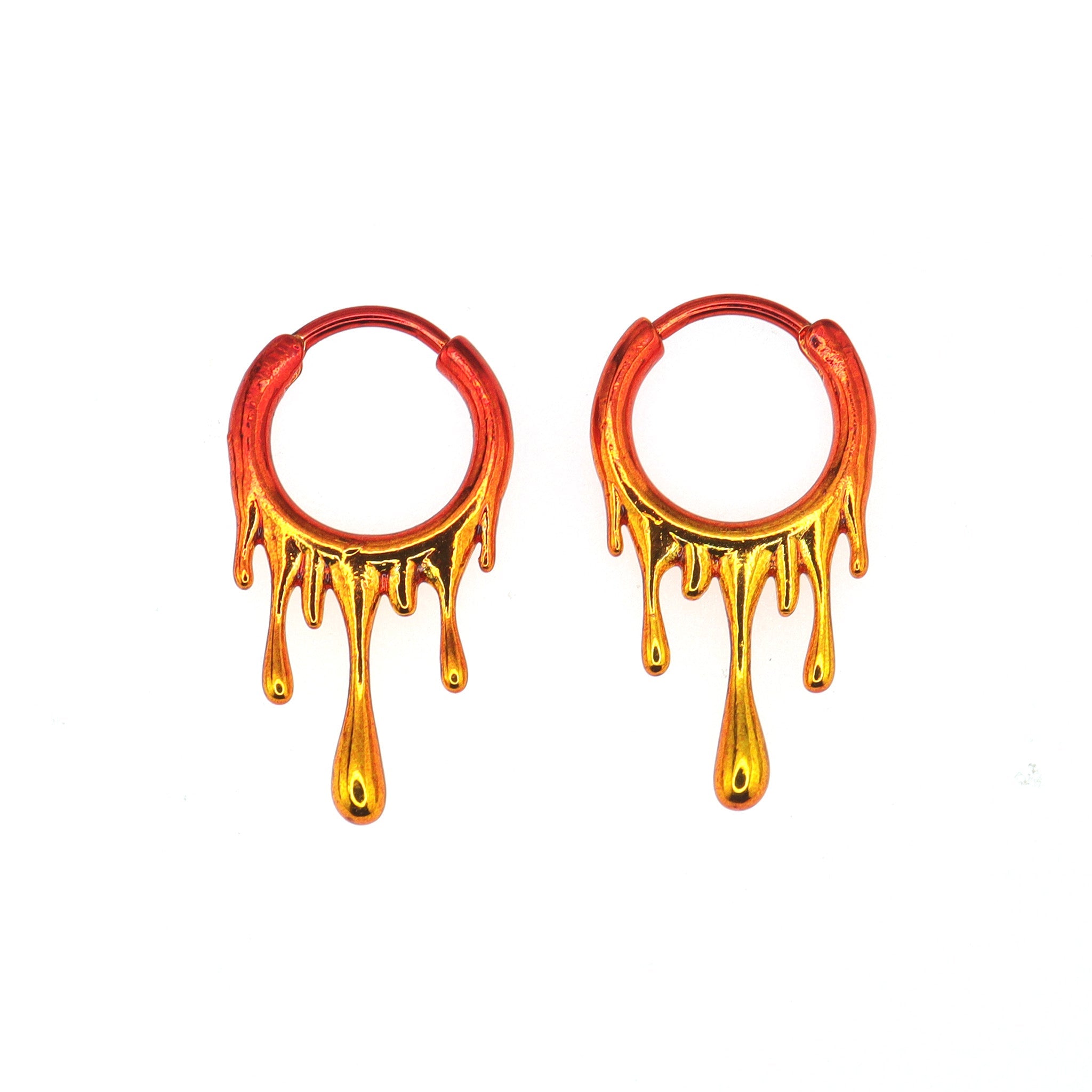 Lava Flow Gradient stainless steel Earrings
