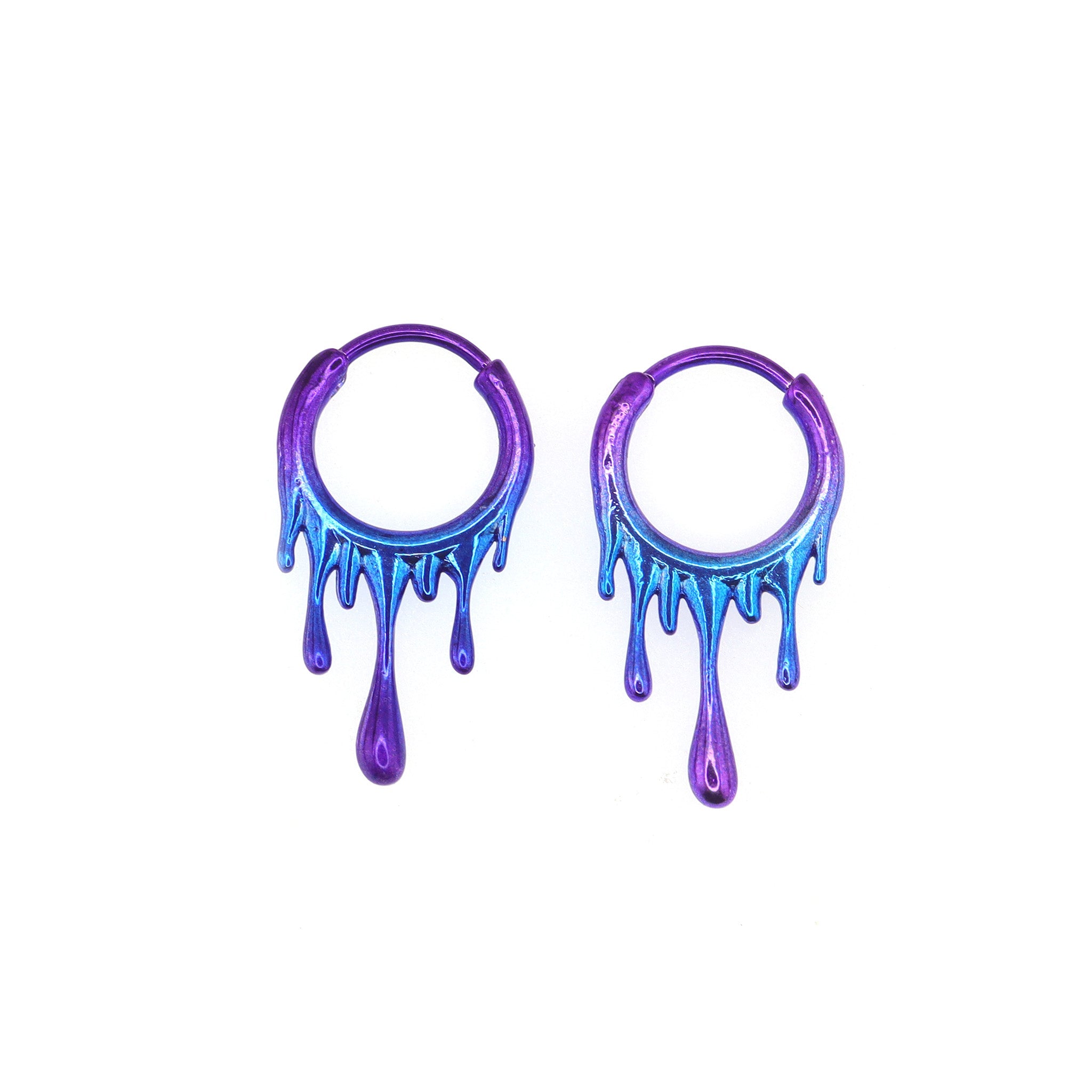 Lava Flow Gradient stainless steel Earrings