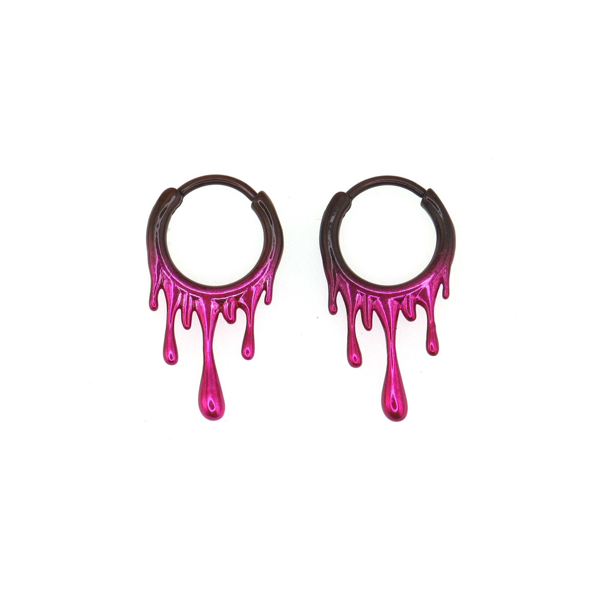 Lava Flow Gradient stainless steel Earrings