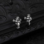 Chrome Hearts Style Cross Stainless steel Earrings