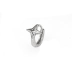 Openwork Four-Point Star tainless steel Earrings