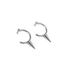 Studded Spike tainless steel Fake Lip Ring