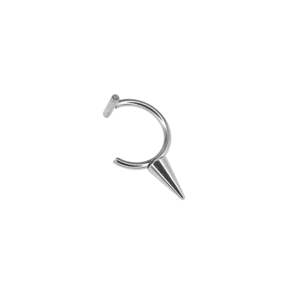 Studded Spike tainless steel Fake Lip Ring