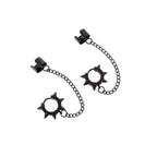 Six-Spike Chain stainless steel Ear Climbers